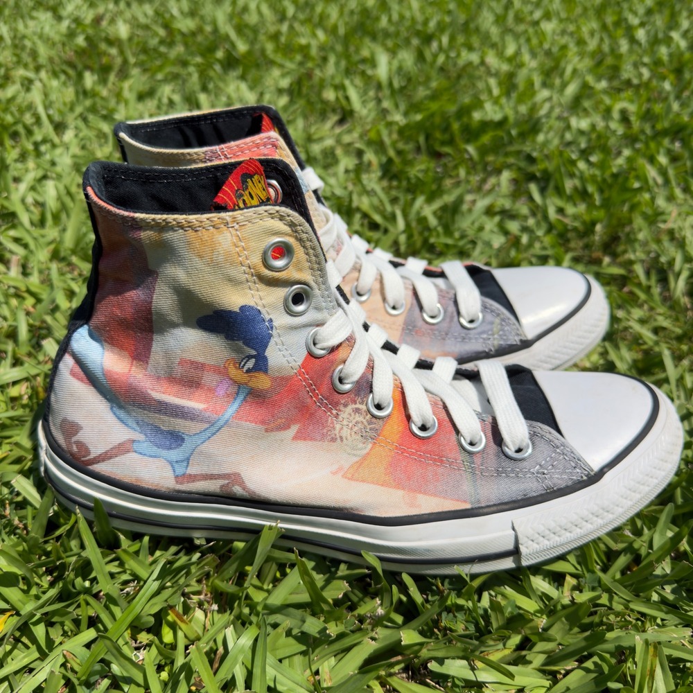 Converse Chuck Taylor All Star Looney Tunes High Top Sneakers Mens 7 W 9 161188C - Picture 5 of 8